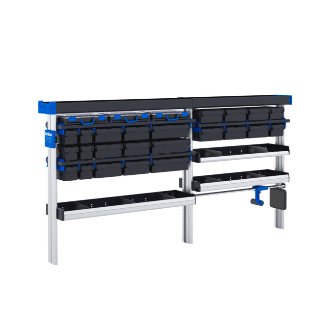 Sortimo | German Made Best Van Racking System - Xpress 18 Block-L1-LI ...