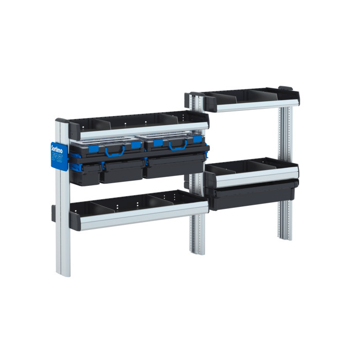 Sortimo | German Made Best Van Racking System - Xpress 26 Block-M1-B-LI ...