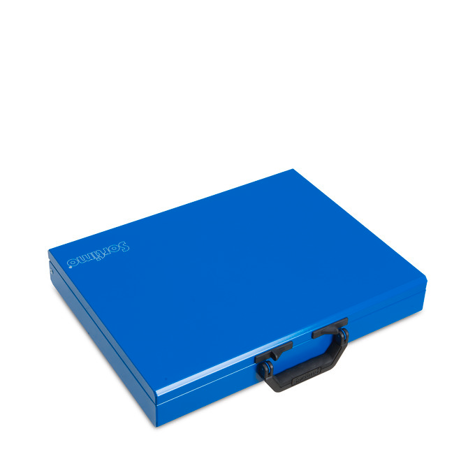Metal case KM 321 including 24 insetboxes H63