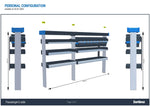 SORTIMO SR5 Xpress - Base Van Racking System - Fiat Ducato 2006 MWB -  L2 5413 mm