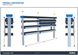 SORTIMO SR5 Xpress - Base Van Racking System - Fiat Ducato 2006 MWB -  L2 5413 mm