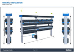 SORTIMO SR5 Xpress - Deluxe Van Racking System - Fiat Ducato 2006 LWB - L2 5413 mm