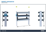 SORTIMO SR5 Xpress - Base Van Racking System - Fiat Ducato 2006 SWB -  L1 4963 mm