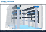 SORTIMO SR5 Xpress - Base Van Racking System - Fiat Ducato 2006 XLWB - L5 6363 mm