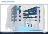 SORTIMO SR5 Xpress - Deluxe Van Racking System - Fiat Ducato 2006 XLWB - L5 6363 mm