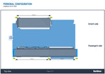 SORTIMO SR5 Xpress - Deluxe Van Racking System - Ford Transit Custom 2012 LWB - L2 5339 mm