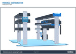 SORTIMO SR5 Xpress - Deluxe Van Racking System - Ford Transit Custom 2012 LWB - L2 5339 mm