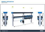 SORTIMO SR5 Xpress - Deluxe Van Racking System - Ford Transit Custom 2012 SWB - L1 4972 mm