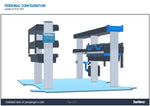 SORTIMO SR5 Xpress - Deluxe Van Racking System - Ford Transit Custom 2012 SWB - L1 4972 mm
