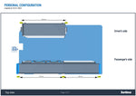 SORTIMO SR5 Xpress - Deluxe Van Racking System - Ford Transit 2014 SWB - L2 5531 mm