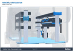 SORTIMO SR5 Xpress - Deluxe Van Racking System - Ford Transit 2014 SWB - L2 5531 mm