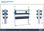 SORTIMO SR5 Xpress - Deluxe Van Racking System - Mercedes-Benz Vito 2014 SWB -Long 5140 mm