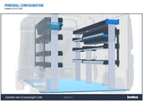 SORTIMO SR5 Xpress - Base Van Racking System - Peugeot Boxer 2016 LWB - L3 5998 mm