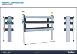 SORTIMO SR5 Xpress - Deluxe Van Racking System - Renault Master 2010 MWB - L2 5548 mm