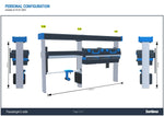 SORTIMO SR5 Xpress - Deluxe Van Racking System -Renault Trafic 2014 SWB - L1 4999 mm